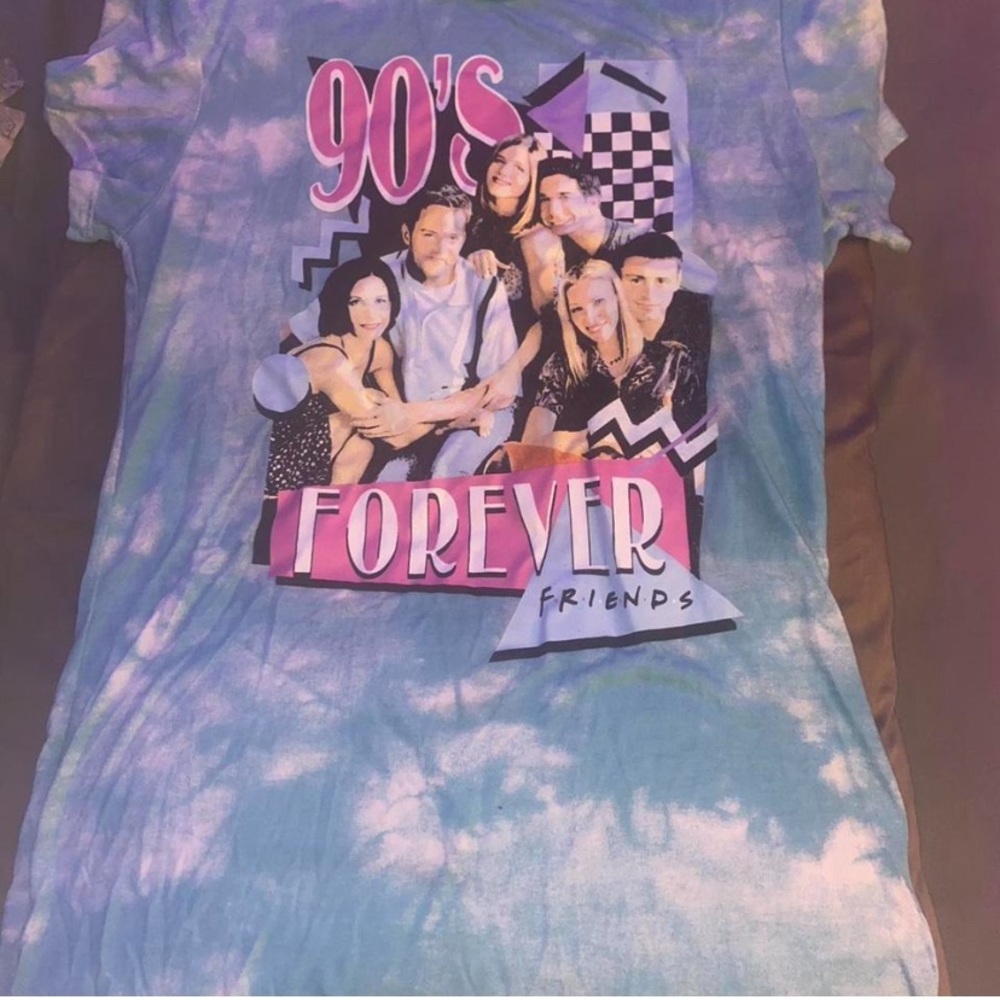 Tie dye friends t shirt. True to size.